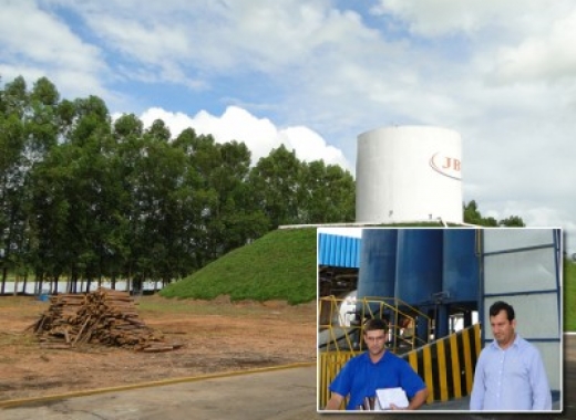 SIMNO busca parceria com Frigorífico na destinação de resíduos florestais